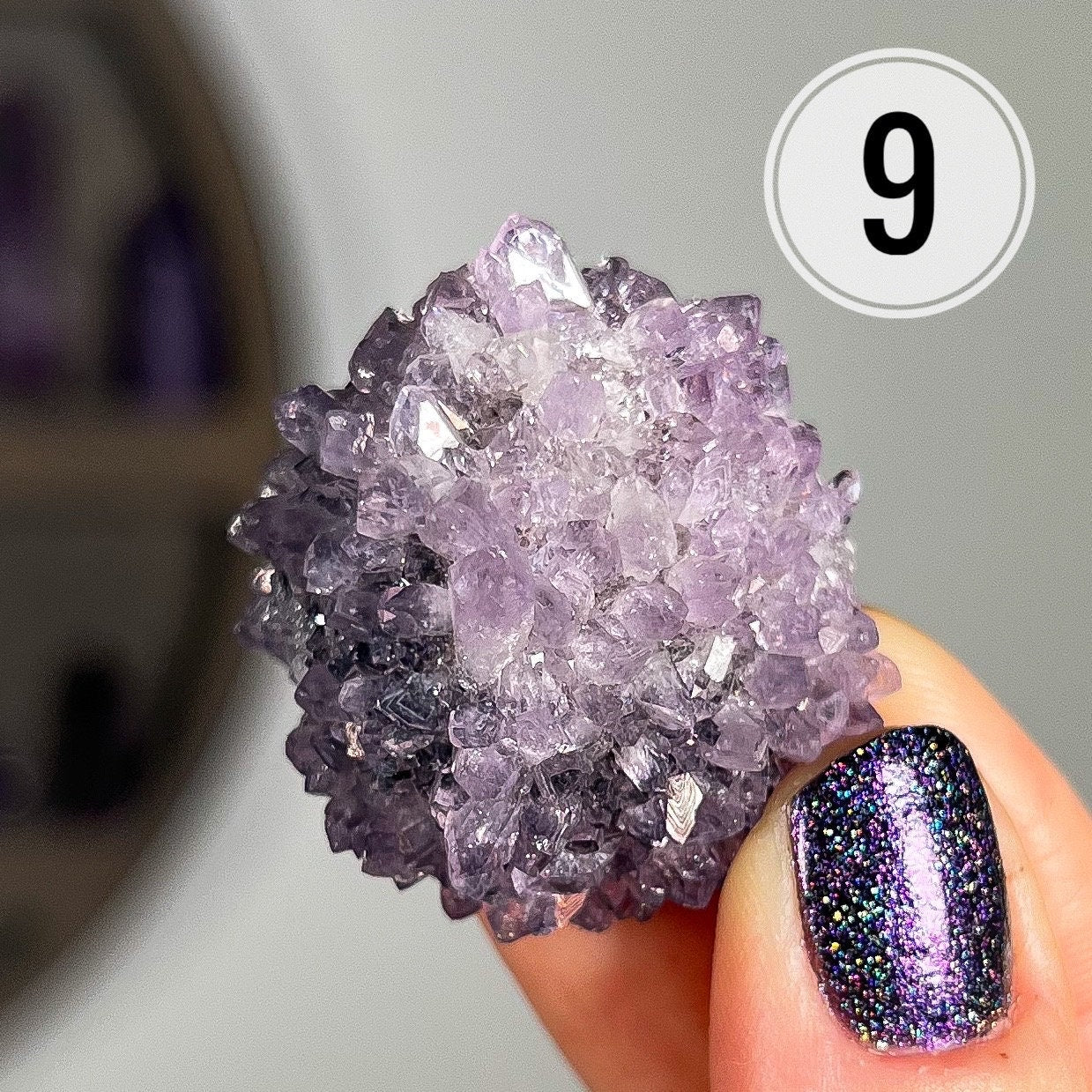 Amethyst Stalactite Rosette