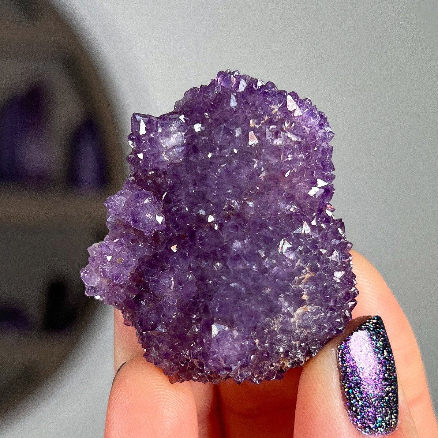 Amethyst Stalactite Rosette