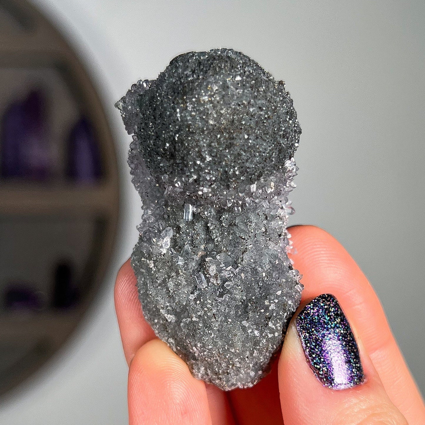 Amethyst Stalactite Rosette