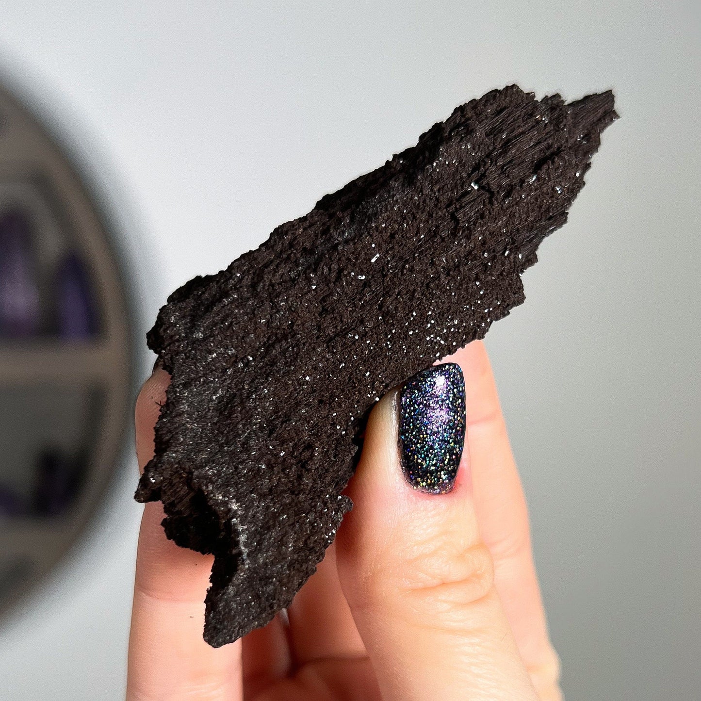 Fossilized Druzy Wood