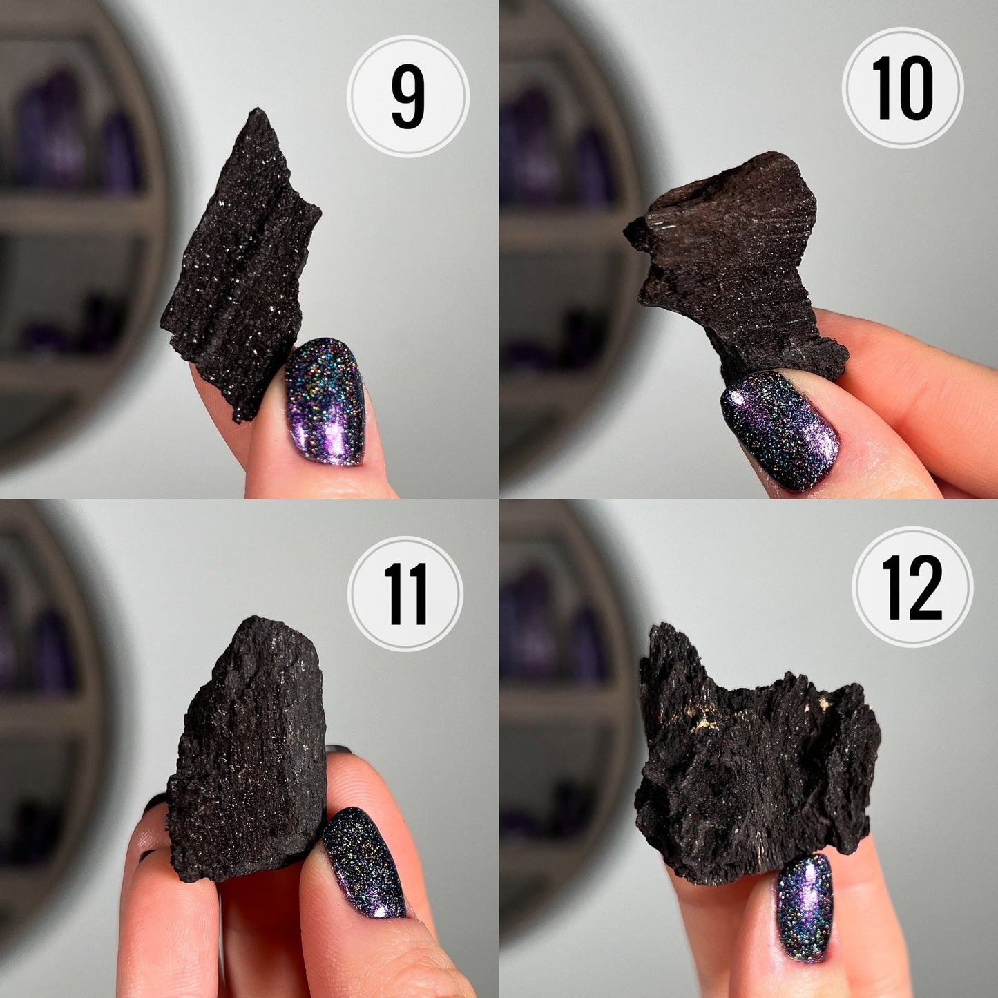 Fossilized Druzy Wood