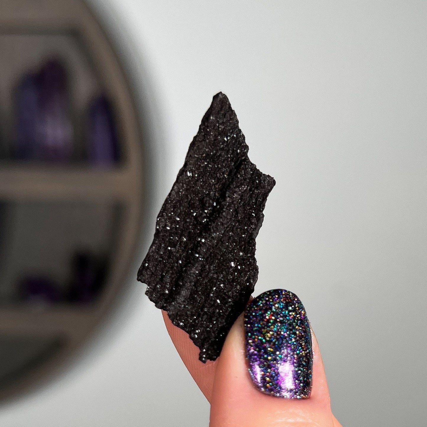 Fossilized Druzy Wood
