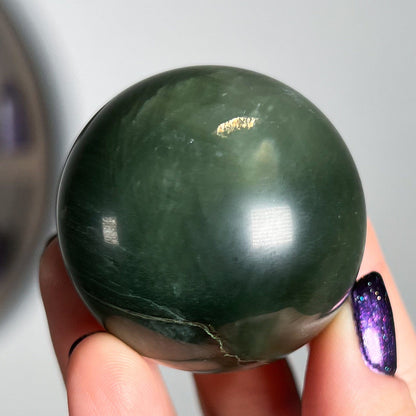 Green Seraphinite Sphere