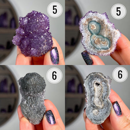 Amethyst Stalactite Rosette