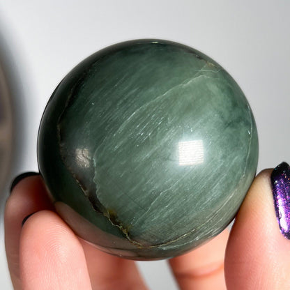 Green Seraphinite Sphere