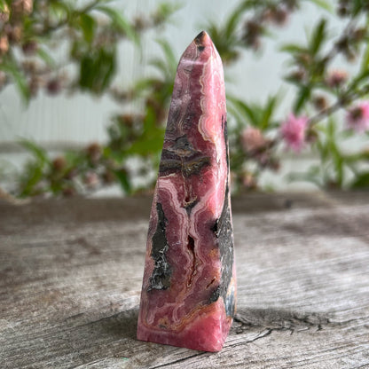 Rhodochrosite Point