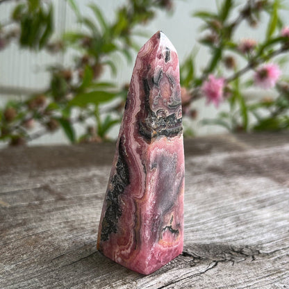 Rhodochrosite Point