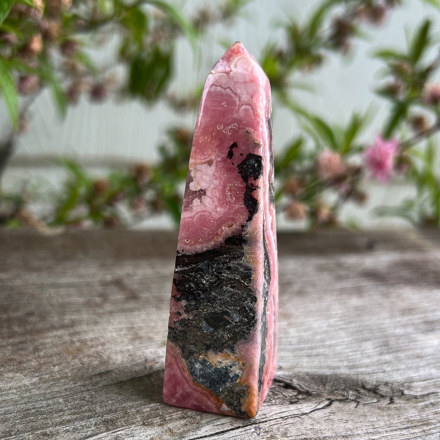 Rhodochrosite Point
