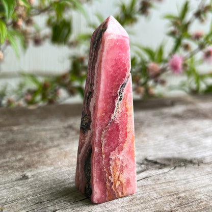 Rhodochrosite Point