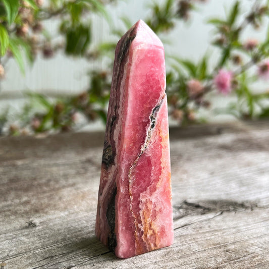Rhodochrosite Point