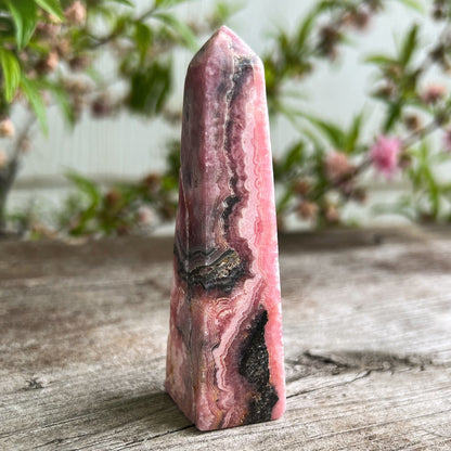 Rhodochrosite Point