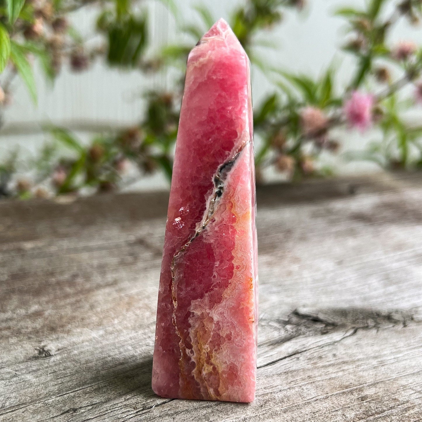 Rhodochrosite Point