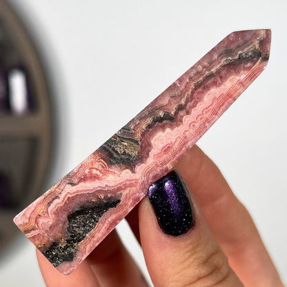 Rhodochrosite Point