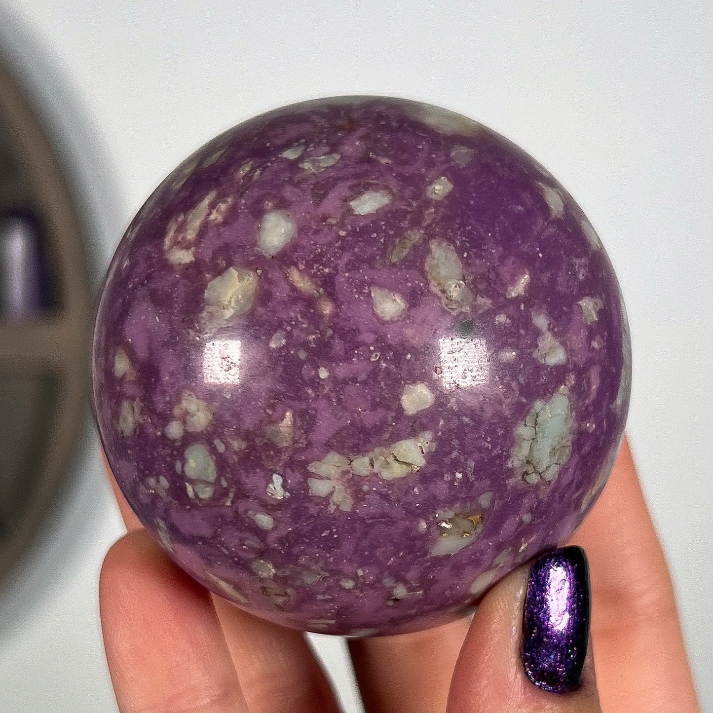 Phosphosiderite Sphere