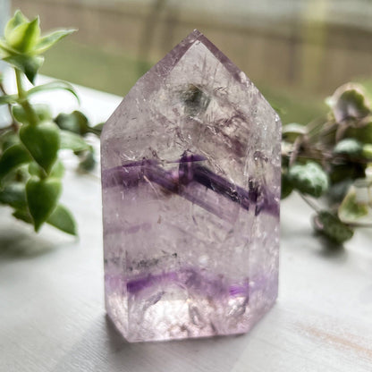 Brazilian Phantom Amethyst Tower