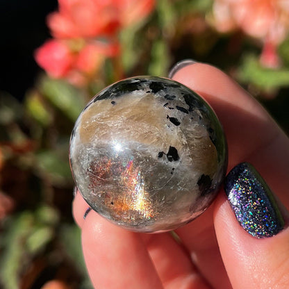 Arusha Confetti Sunstone Sphere