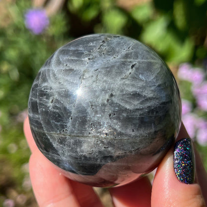 Purple Pink Labradorite Sphere