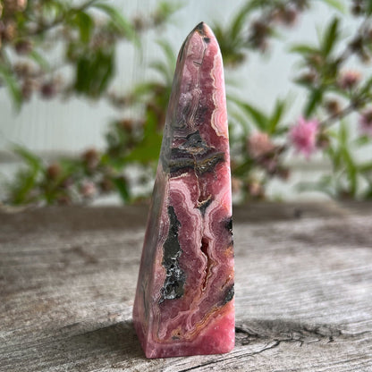 Rhodochrosite Point