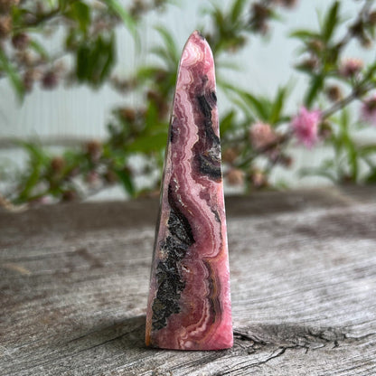 Rhodochrosite Point