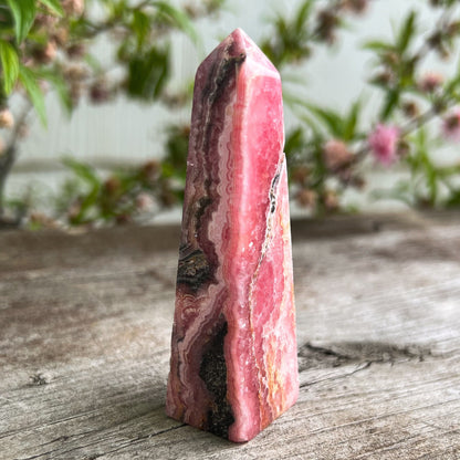 Rhodochrosite Point