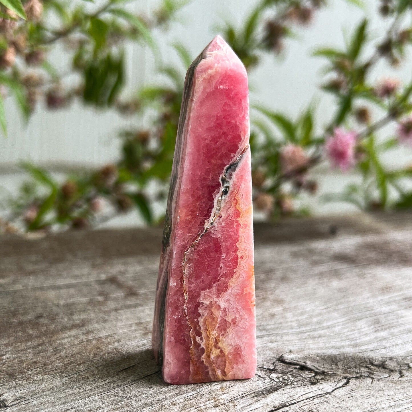 Rhodochrosite Point