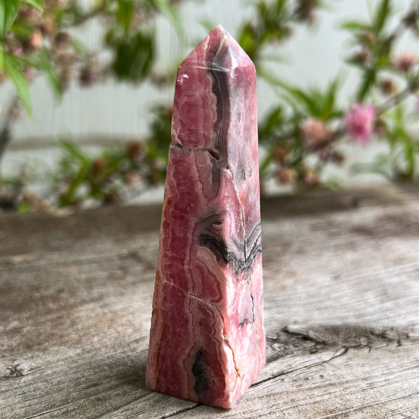 Rhodochrosite Point
