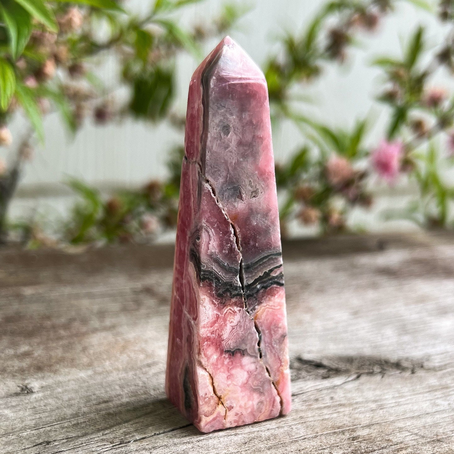 Rhodochrosite Point