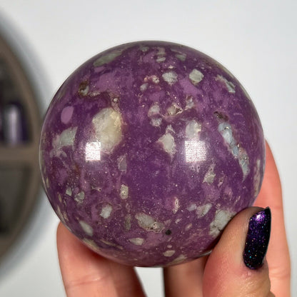 Phosphosiderite Sphere