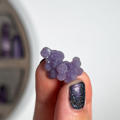 Grape Agate Crystal Specimen