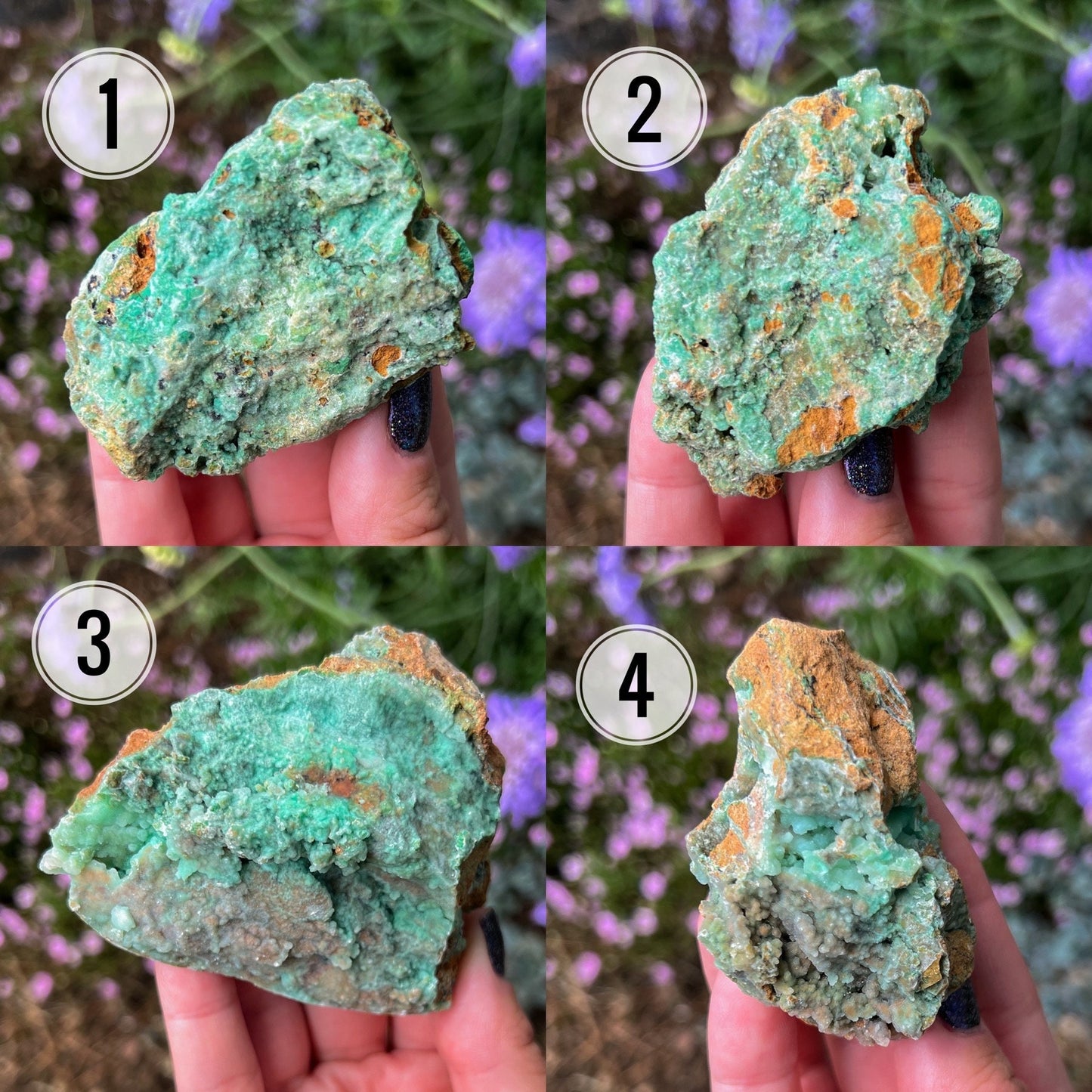 Green Smithsonite Specimens