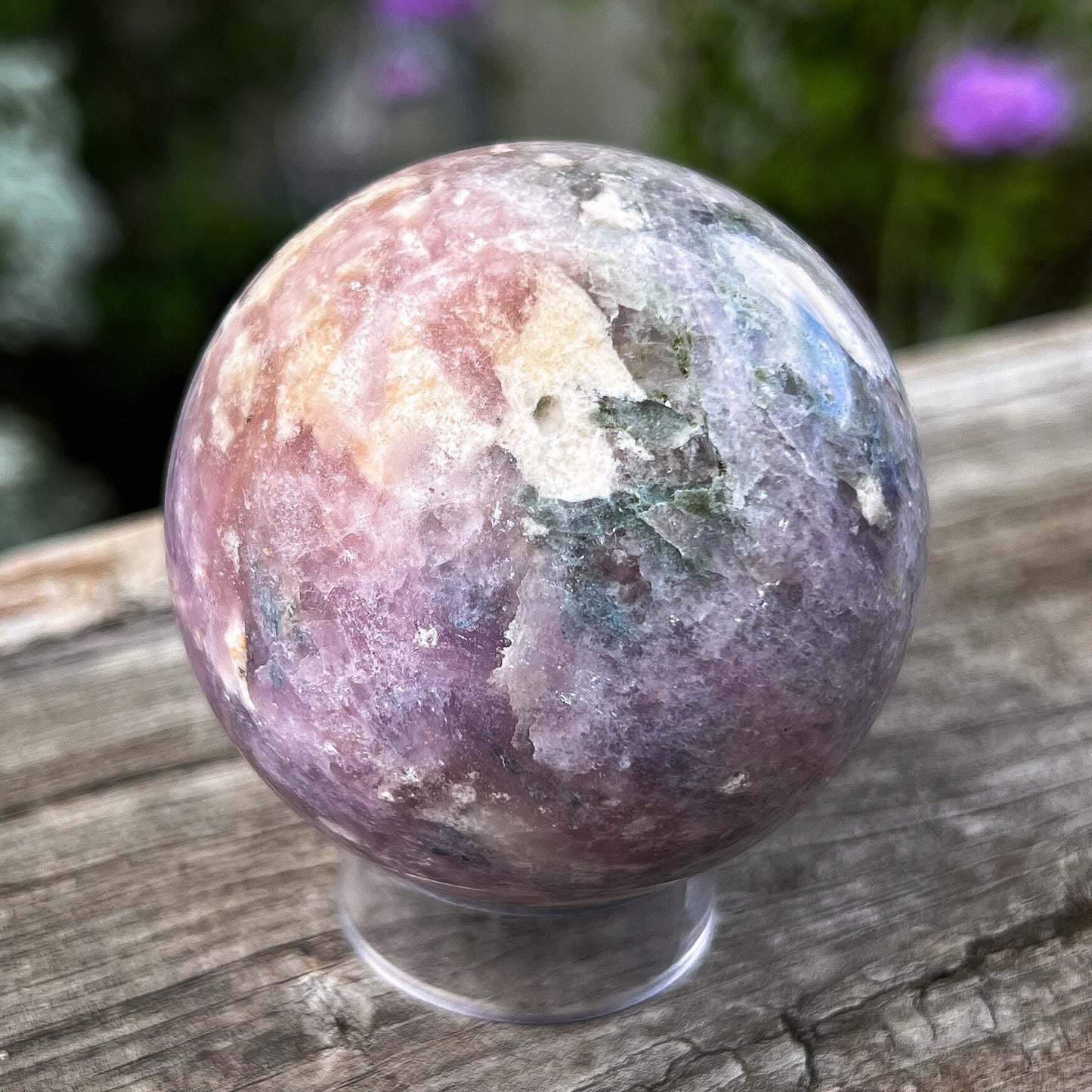 Pink Tourmaline Sphere