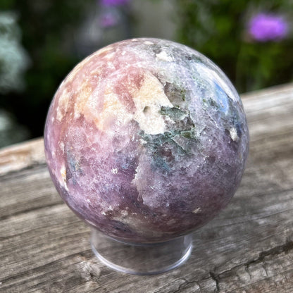 Pink Tourmaline Sphere
