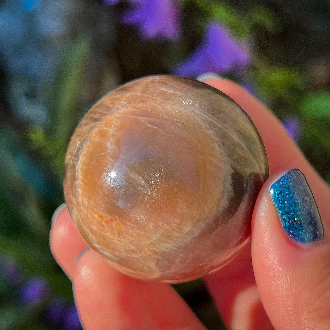 Sunstone Moonstone Sphere