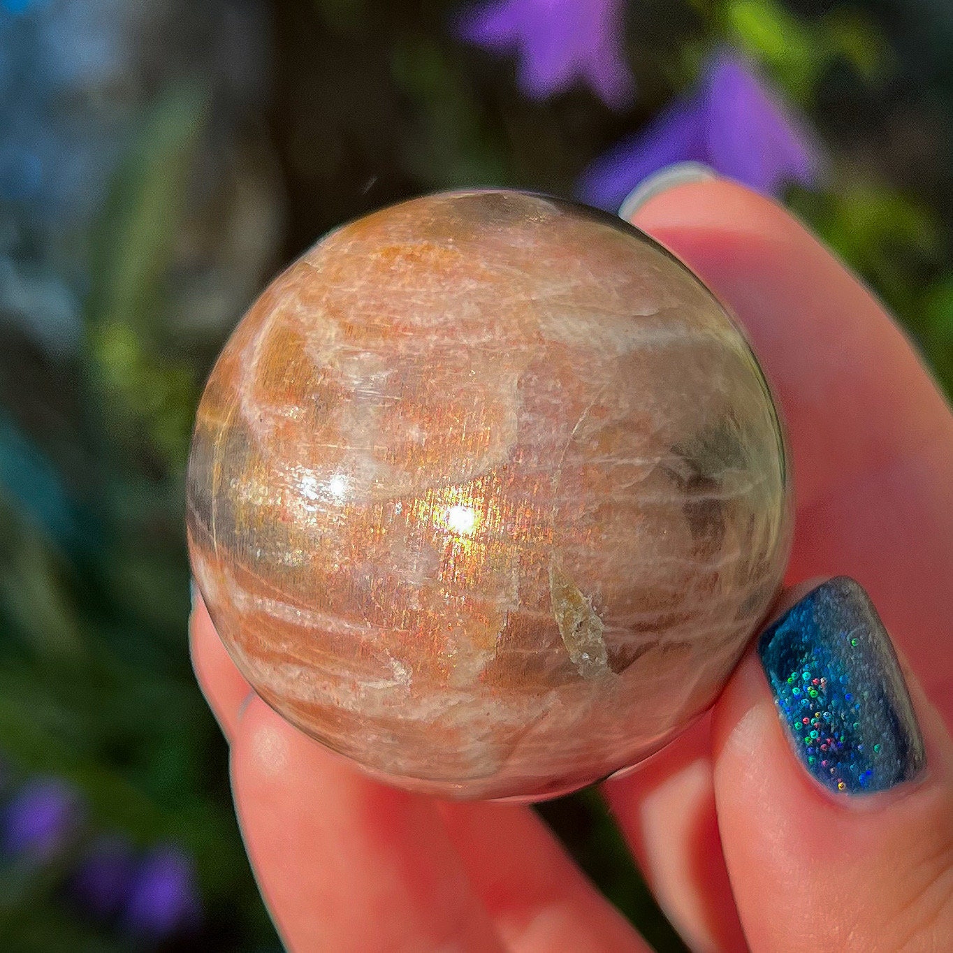 Sunstone Moonstone Sphere