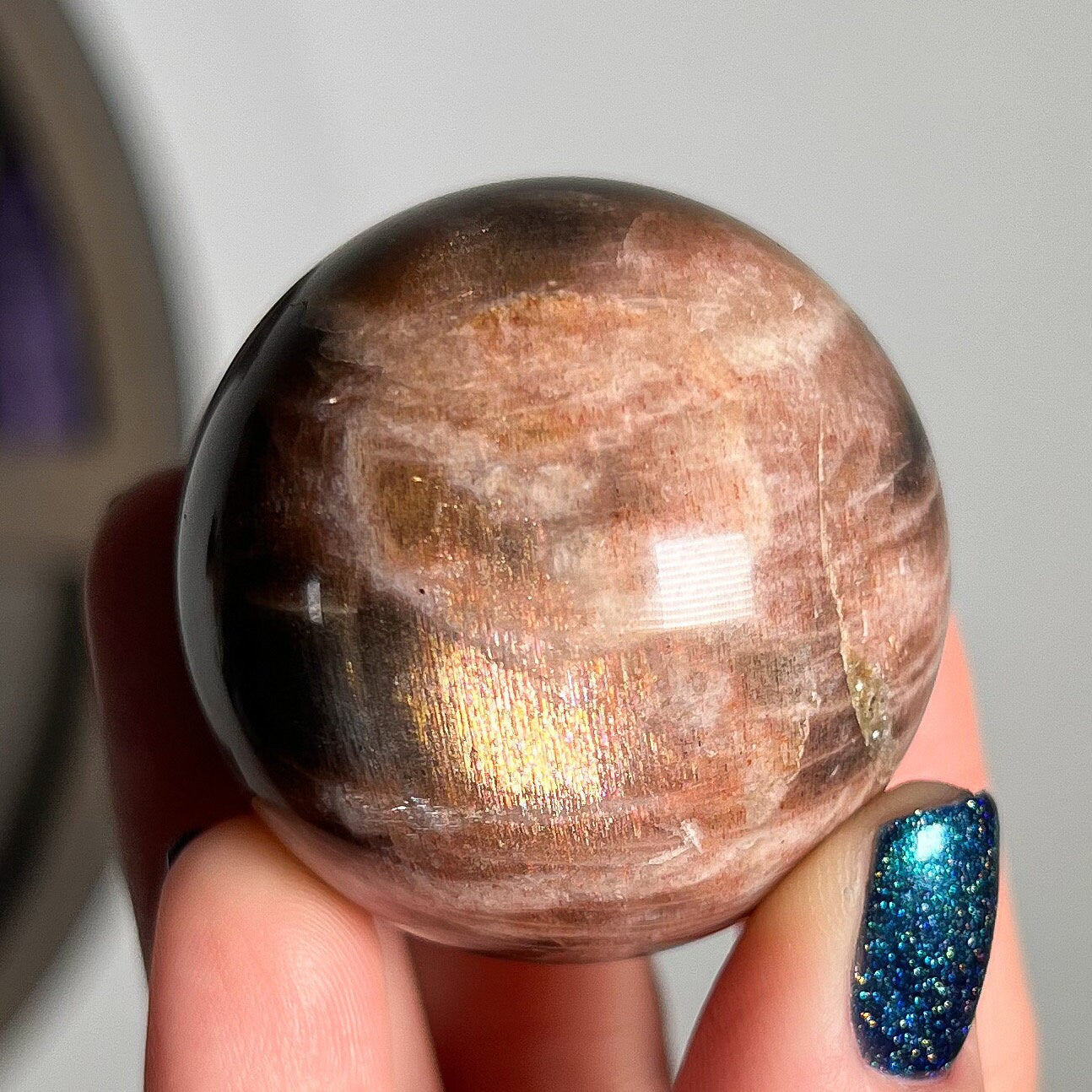 Sunstone Moonstone Sphere