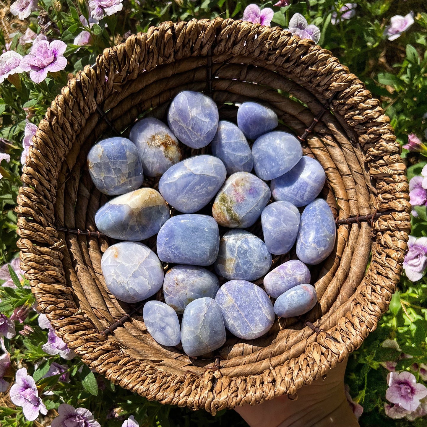 Purple Hackmanite Tumbles