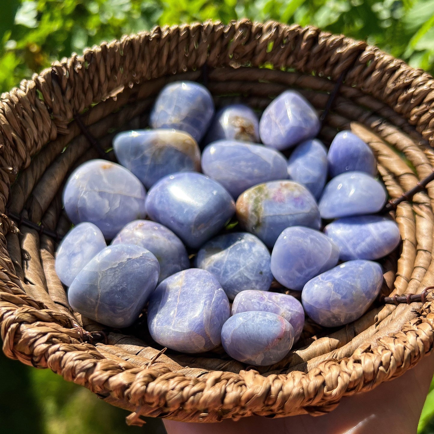 Purple Hackmanite Tumbles