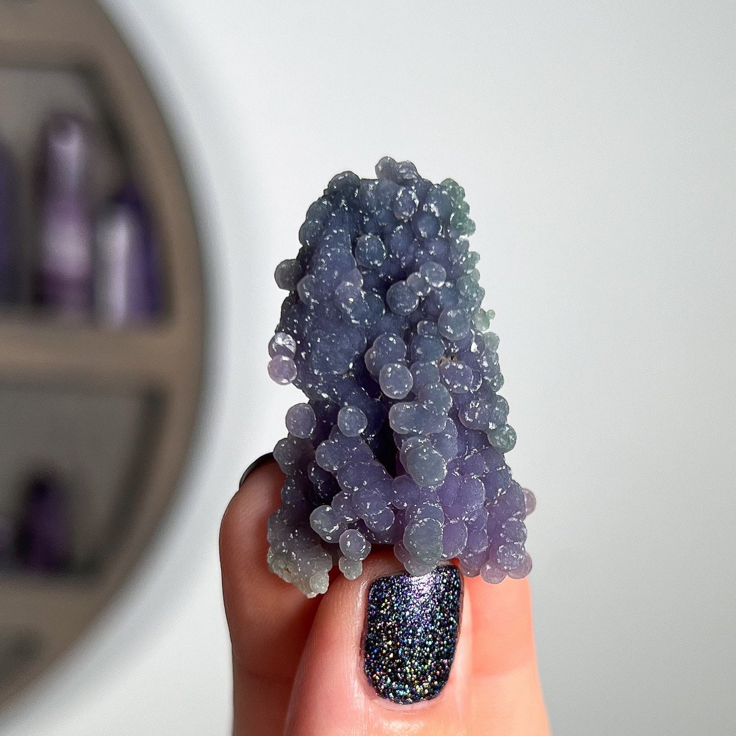 Grape Agate Crystal Specimen