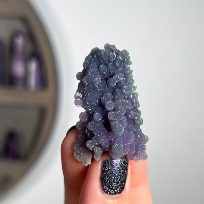 Grape Agate Crystal Specimen