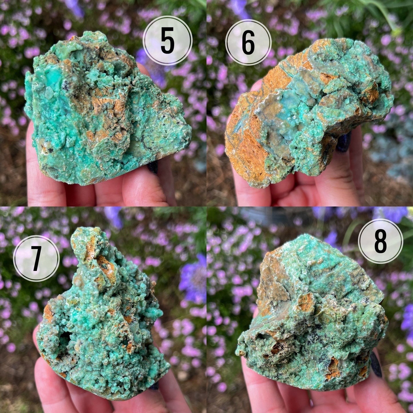 Green Smithsonite Specimens