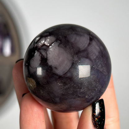 Gem Grade Lepidolite Sphere