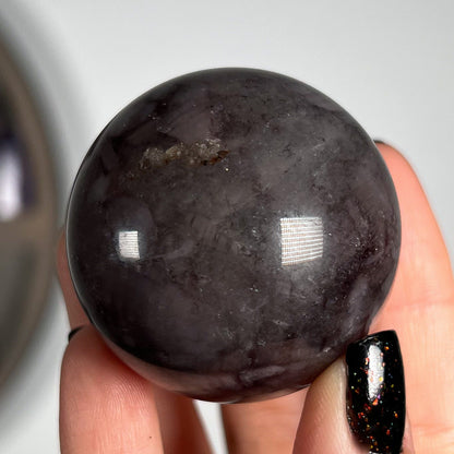 Gem Grade Lepidolite Sphere
