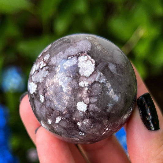 Gem Grade Lepidolite Sphere