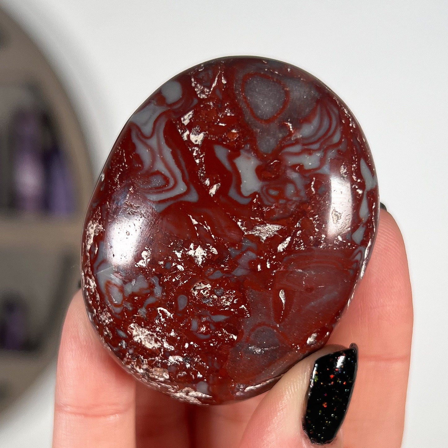 Rosetta Jasper Palm Stones