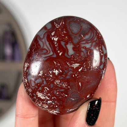 Rosetta Jasper Palm Stones