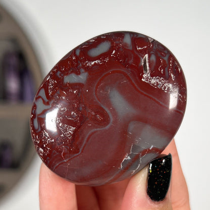 Rosetta Jasper Palm Stones