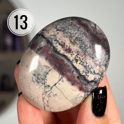 Porcelain Jasper Palm Stones