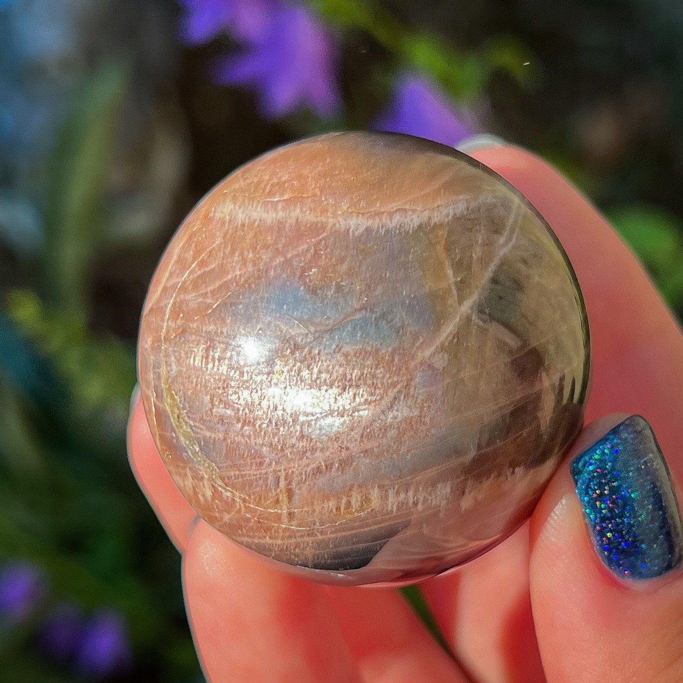 Sunstone Moonstone Sphere