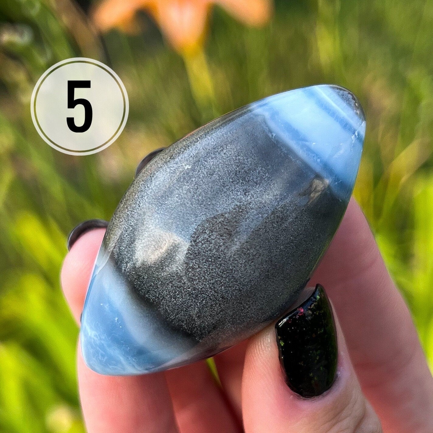 Blue Owyhee Opal Rice