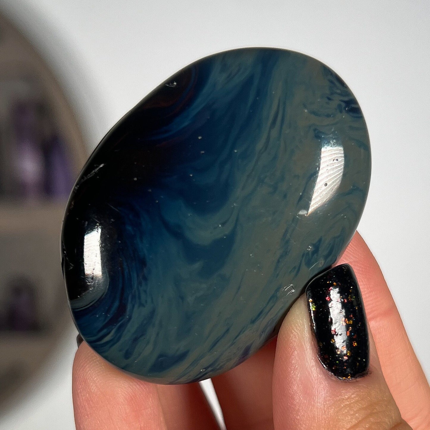 Sieber Agate Palm Stones